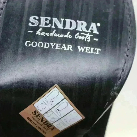 Sendra 10603 Cortez Women's Black Suede Leather With Shearling Boots Size US 10 - Picture 11 of 11